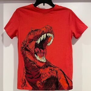 Cat & Jack Red T-Rex Graphic Tee